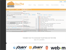 Tablet Screenshot of clouthe.com